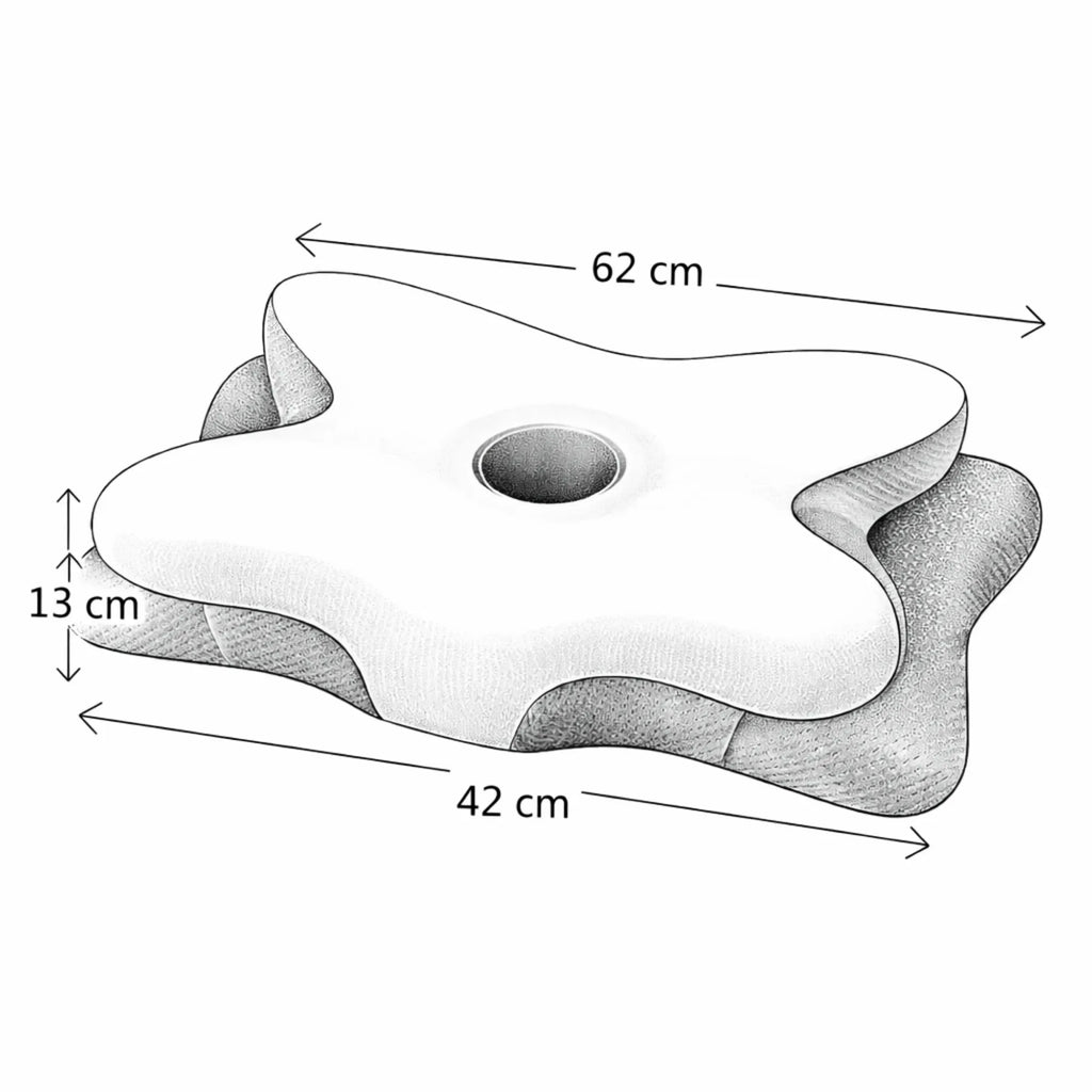 Oreiller Ergonomique Cervical Ajustable Zen-o-ra